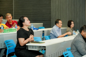 มรภ.เทพสตรี เปิดเวทีแสดงวิสัยทัศน์ของผู้มีสิทธิเข้ารับการสรรหาให้ดำรงตำแหน่งอธิการบดีมหาวิทยาลัยราชภัฏเทพสตรี