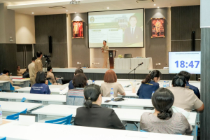 มรภ.เทพสตรี เปิดเวทีแสดงวิสัยทัศน์ของผู้มีสิทธิเข้ารับการสรรหาให้ดำรงตำแหน่งอธิการบดีมหาวิทยาลัยราชภัฏเทพสตรี
