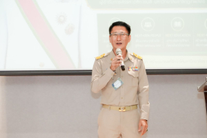 มรภ.เทพสตรี เปิดเวทีแสดงวิสัยทัศน์ของผู้มีสิทธิเข้ารับการสรรหาให้ดำรงตำแหน่งอธิการบดีมหาวิทยาลัยราชภัฏเทพสตรี
