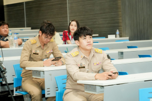 มรภ.เทพสตรี เปิดเวทีแสดงวิสัยทัศน์ของผู้มีสิทธิเข้ารับการสรรหาให้ดำรงตำแหน่งอธิการบดีมหาวิทยาลัยราชภัฏเทพสตรี