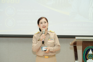 มรภ.เทพสตรี เปิดเวทีแสดงวิสัยทัศน์ของผู้มีสิทธิเข้ารับการสรรหาให้ดำรงตำแหน่งอธิการบดีมหาวิทยาลัยราชภัฏเทพสตรี