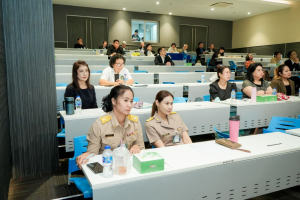 มรภ.เทพสตรี เปิดเวทีแสดงวิสัยทัศน์ของผู้มีสิทธิเข้ารับการสรรหาให้ดำรงตำแหน่งอธิการบดีมหาวิทยาลัยราชภัฏเทพสตรี