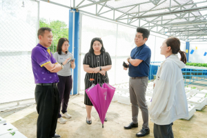 มรภ.เทพสตรี ลงพื้นที่ตรวจเยี่ยมและติดตามการดำเนินงานพัฒนาการเกษตร ณ อุทยานวิทยาศาสตร์สมเด็จพระนารายณ์