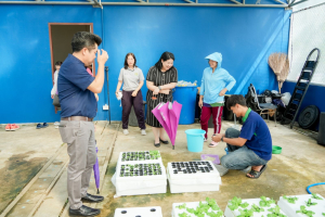 มรภ.เทพสตรี ลงพื้นที่ตรวจเยี่ยมและติดตามการดำเนินงานพัฒนาการเกษตร ณ อุทยานวิทยาศาสตร์สมเด็จพระนารายณ์