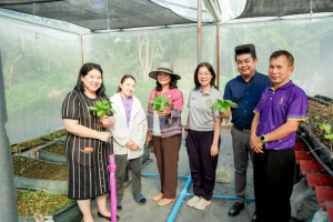 มรภ.เทพสตรี ลงพื้นที่ตรวจเยี่ยมและติดตามการดำเนินงานพัฒนาการเกษตร ณ อุทยานวิทยาศาสตร์สมเด็จพระนารายณ์