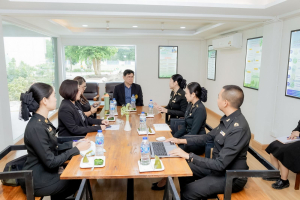 สำนักวิทยบริการฯ มรภ.เทพสตรี ต้อนรับคณะศึกษาดูงานจากศูนย์การบินทหารบก แลกเปลี่ยนเรียนรู้ Green Library และ Green Office