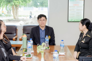 สำนักวิทยบริการฯ มรภ.เทพสตรี ต้อนรับคณะศึกษาดูงานจากศูนย์การบินทหารบก แลกเปลี่ยนเรียนรู้ Green Library และ Green Office