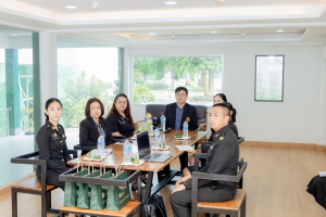 สำนักวิทยบริการฯ มรภ.เทพสตรี ต้อนรับคณะศึกษาดูงานจากศูนย์การบินทหารบก แลกเปลี่ยนเรียนรู้ Green Library และ Green Office