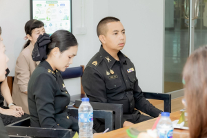 สำนักวิทยบริการฯ มรภ.เทพสตรี ต้อนรับคณะศึกษาดูงานจากศูนย์การบินทหารบก แลกเปลี่ยนเรียนรู้ Green Library และ Green Office