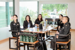 สำนักวิทยบริการฯ มรภ.เทพสตรี ต้อนรับคณะศึกษาดูงานจากศูนย์การบินทหารบก แลกเปลี่ยนเรียนรู้ Green Library และ Green Office