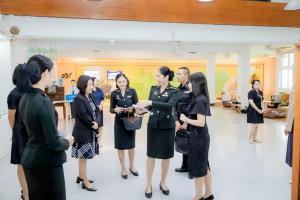 สำนักวิทยบริการฯ มรภ.เทพสตรี ต้อนรับคณะศึกษาดูงานจากศูนย์การบินทหารบก แลกเปลี่ยนเรียนรู้ Green Library และ Green Office