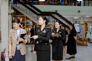 สำนักวิทยบริการฯ มรภ.เทพสตรี ต้อนรับคณะศึกษาดูงานจากศูนย์การบินทหารบก แลกเปลี่ยนเรียนรู้ Green Library และ Green Office