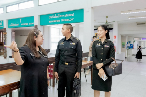 สำนักวิทยบริการฯ มรภ.เทพสตรี ต้อนรับคณะศึกษาดูงานจากศูนย์การบินทหารบก แลกเปลี่ยนเรียนรู้ Green Library และ Green Office