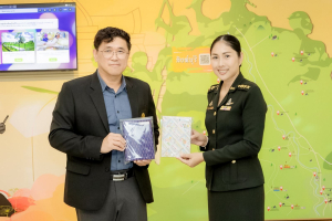 สำนักวิทยบริการฯ มรภ.เทพสตรี ต้อนรับคณะศึกษาดูงานจากศูนย์การบินทหารบก แลกเปลี่ยนเรียนรู้ Green Library และ Green Office