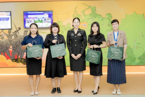 สำนักวิทยบริการฯ มรภ.เทพสตรี ต้อนรับคณะศึกษาดูงานจากศูนย์การบินทหารบก แลกเปลี่ยนเรียนรู้ Green Library และ Green Office