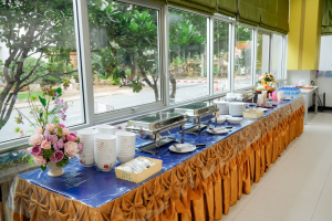 สำนักงานบริการวิชาการและจัดการทรัพย์สิน มรภ.เทพสตรี จัดกิจกรรม สบจ. Morning Talk ครั้งที่ 1