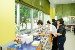 สำนักงานบริการวิชาการและจัดการทรัพย์สิน มรภ.เทพสตรี จัดกิจกรรม สบจ. Morning Talk ครั้งที่ 1