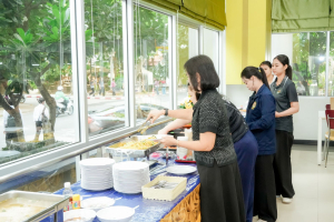 สำนักงานบริการวิชาการและจัดการทรัพย์สิน มรภ.เทพสตรี จัดกิจกรรม สบจ. Morning Talk ครั้งที่ 1