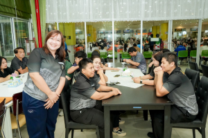 สำนักงานบริการวิชาการและจัดการทรัพย์สิน มรภ.เทพสตรี จัดกิจกรรม สบจ. Morning Talk ครั้งที่ 1