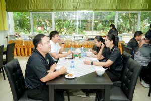 สำนักงานบริการวิชาการและจัดการทรัพย์สิน มรภ.เทพสตรี จัดกิจกรรม สบจ. Morning Talk ครั้งที่ 1