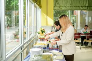 สำนักงานบริการวิชาการและจัดการทรัพย์สิน มรภ.เทพสตรี จัดกิจกรรม สบจ. Morning Talk ครั้งที่ 1