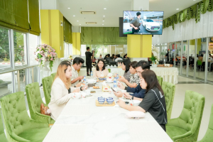 สำนักงานบริการวิชาการและจัดการทรัพย์สิน มรภ.เทพสตรี จัดกิจกรรม สบจ. Morning Talk ครั้งที่ 1