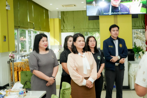 สำนักงานบริการวิชาการและจัดการทรัพย์สิน มรภ.เทพสตรี จัดกิจกรรม สบจ. Morning Talk ครั้งที่ 1