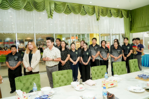 สำนักงานบริการวิชาการและจัดการทรัพย์สิน มรภ.เทพสตรี จัดกิจกรรม สบจ. Morning Talk ครั้งที่ 1