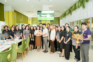 สำนักงานบริการวิชาการและจัดการทรัพย์สิน มรภ.เทพสตรี จัดกิจกรรม สบจ. Morning Talk ครั้งที่ 1