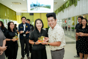 สำนักงานบริการวิชาการและจัดการทรัพย์สิน มรภ.เทพสตรี จัดกิจกรรม สบจ. Morning Talk ครั้งที่ 1