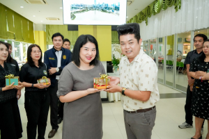 สำนักงานบริการวิชาการและจัดการทรัพย์สิน มรภ.เทพสตรี จัดกิจกรรม สบจ. Morning Talk ครั้งที่ 1