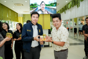 สำนักงานบริการวิชาการและจัดการทรัพย์สิน มรภ.เทพสตรี จัดกิจกรรม สบจ. Morning Talk ครั้งที่ 1