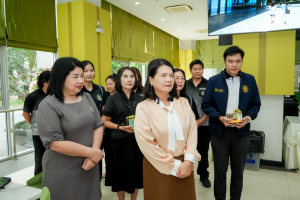 สำนักงานบริการวิชาการและจัดการทรัพย์สิน มรภ.เทพสตรี จัดกิจกรรม สบจ. Morning Talk ครั้งที่ 1