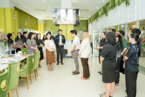 สำนักงานบริการวิชาการและจัดการทรัพย์สิน มรภ.เทพสตรี จัดกิจกรรม สบจ. Morning Talk ครั้งที่ 1
