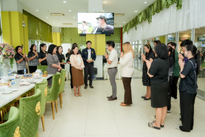 สำนักงานบริการวิชาการและจัดการทรัพย์สิน มรภ.เทพสตรี จัดกิจกรรม สบจ. Morning Talk ครั้งที่ 1
