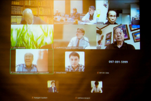 การประชุม คกก.สรรหาอธิการบดีมหาวิทยาลัยราชภัฏเทพสตรี ครั้งที่ 6