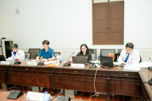 การประชุม คกก.สรรหาอธิการบดีมหาวิทยาลัยราชภัฏเทพสตรี ครั้งที่ 6
