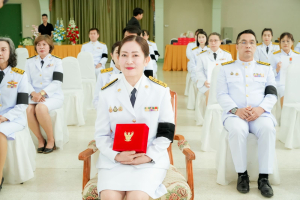 มรภ.เทพสตรี จัดพิธีรับพระราชทานเครื่องราชอิสริยาภรณ์ (ชั้นสายสะพาย) ประจำปี พ.ศ. 2568 เพื่อยกย่องบุคลากรผู้สร้างคุณประโยชน์แก่ราชการ
