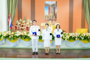 มรภ.เทพสตรี จัดพิธีรับพระราชทานเครื่องราชอิสริยาภรณ์ (ชั้นสายสะพาย) ประจำปี พ.ศ. 2568 เพื่อยกย่องบุคลากรผู้สร้างคุณประโยชน์แก่ราชการ