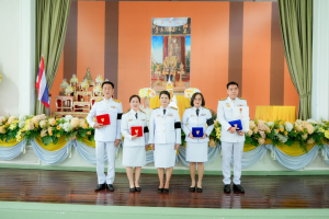 มรภ.เทพสตรี จัดพิธีรับพระราชทานเครื่องราชอิสริยาภรณ์ (ชั้นสายสะพาย) ประจำปี พ.ศ. 2568 เพื่อยกย่องบุคลากรผู้สร้างคุณประโยชน์แก่ราชการ