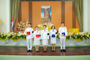 มรภ.เทพสตรี จัดพิธีรับพระราชทานเครื่องราชอิสริยาภรณ์ (ชั้นสายสะพาย) ประจำปี พ.ศ. 2568 เพื่อยกย่องบุคลากรผู้สร้างคุณประโยชน์แก่ราชการ
