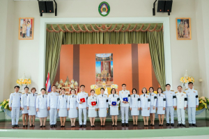 มรภ.เทพสตรี จัดพิธีรับพระราชทานเครื่องราชอิสริยาภรณ์ (ชั้นสายสะพาย) ประจำปี พ.ศ. 2568 เพื่อยกย่องบุคลากรผู้สร้างคุณประโยชน์แก่ราชการ