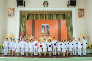 มรภ.เทพสตรี จัดพิธีรับพระราชทานเครื่องราชอิสริยาภรณ์ (ชั้นสายสะพาย) ประจำปี พ.ศ. 2568 เพื่อยกย่องบุคลากรผู้สร้างคุณประโยชน์แก่ราชการ