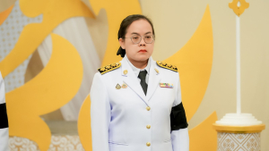 อธิการบดี มรภ.เทพสตรี นำผู้แทนผู้บริหาร คณาจารย์ บุคลากร และนักศึกษา บันทึกเทปโทรทัศน์ถวายพระพรชัยมงคล พระบาทสมเด็จพระเจ้าอยู่หัว