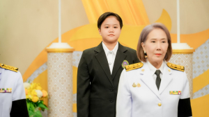 อธิการบดี มรภ.เทพสตรี นำผู้แทนผู้บริหาร คณาจารย์ บุคลากร และนักศึกษา บันทึกเทปโทรทัศน์ถวายพระพรชัยมงคล พระบาทสมเด็จพระเจ้าอยู่หัว