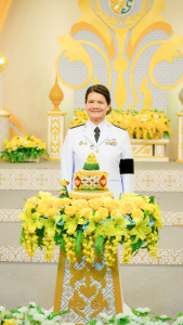 อธิการบดี มรภ.เทพสตรี นำผู้แทนผู้บริหาร คณาจารย์ บุคลากร และนักศึกษา บันทึกเทปโทรทัศน์ถวายพระพรชัยมงคล พระบาทสมเด็จพระเจ้าอยู่หัว