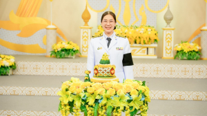 อธิการบดี มรภ.เทพสตรี นำผู้แทนผู้บริหาร คณาจารย์ บุคลากร และนักศึกษา บันทึกเทปโทรทัศน์ถวายพระพรชัยมงคล พระบาทสมเด็จพระเจ้าอยู่หัว