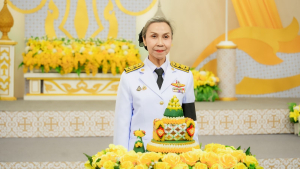 อธิการบดี มรภ.เทพสตรี นำผู้แทนผู้บริหาร คณาจารย์ บุคลากร และนักศึกษา บันทึกเทปโทรทัศน์ถวายพระพรชัยมงคล พระบาทสมเด็จพระเจ้าอยู่หัว