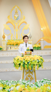 อธิการบดี มรภ.เทพสตรี นำผู้แทนผู้บริหาร คณาจารย์ บุคลากร และนักศึกษา บันทึกเทปโทรทัศน์ถวายพระพรชัยมงคล พระบาทสมเด็จพระเจ้าอยู่หัว