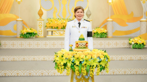อธิการบดี มรภ.เทพสตรี นำผู้แทนผู้บริหาร คณาจารย์ บุคลากร และนักศึกษา บันทึกเทปโทรทัศน์ถวายพระพรชัยมงคล พระบาทสมเด็จพระเจ้าอยู่หัว